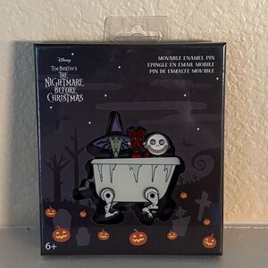 🎃Loungefly Disney NBC Lock Shock & Barrel Tub Collectible Pin